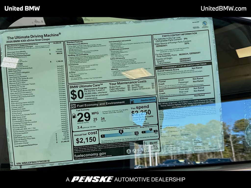 Thumbnail: 2026 BMW 4 Series - 15