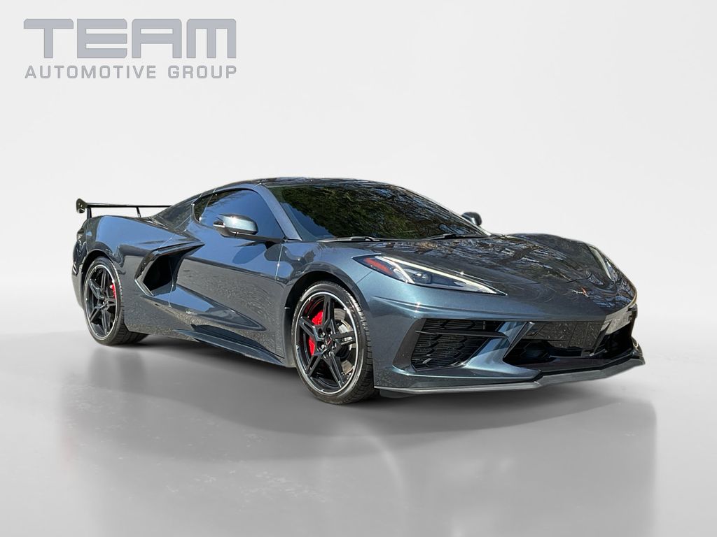 Shadow Gray Metallic 2020 Chevrolet Corvette Coupe Rear-Wheel Drive 8-Speed Dual Clutch