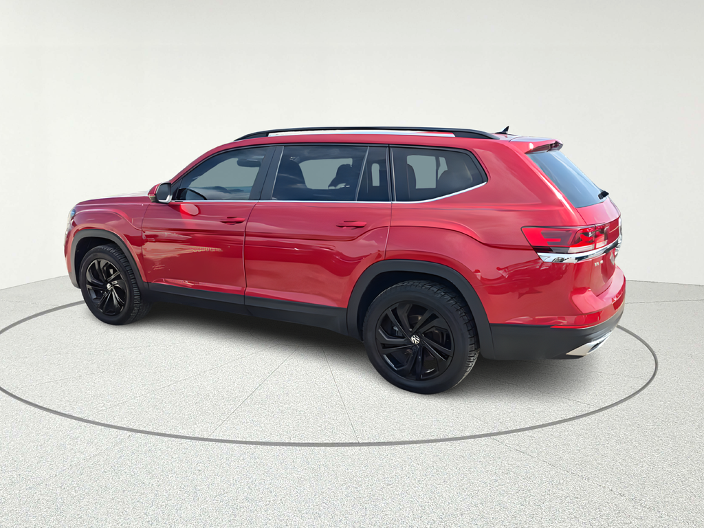 2022 Volkswagen Atlas 3.6L V6 SE w/Technology Red at DeMontrond Auto Country
