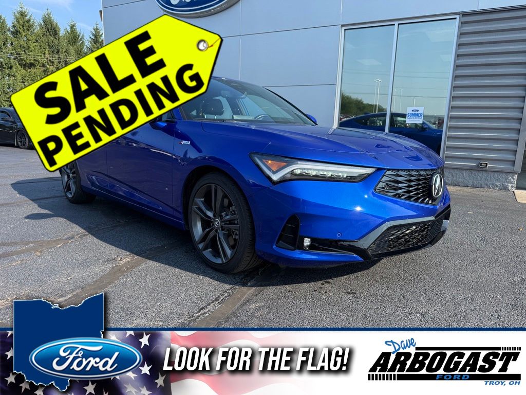 Apex Blue Pearl 2023 Acura Integra Sedan Front-Wheel Drive Continuously Variable Transmission