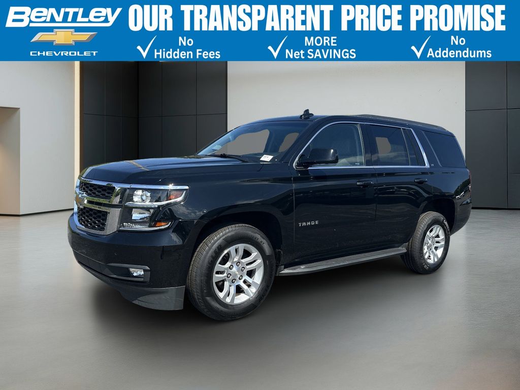 Black 2019 Chevrolet Tahoe LT RWD SUV / Crossover 4X2 6-Speed Automatic Overdrive