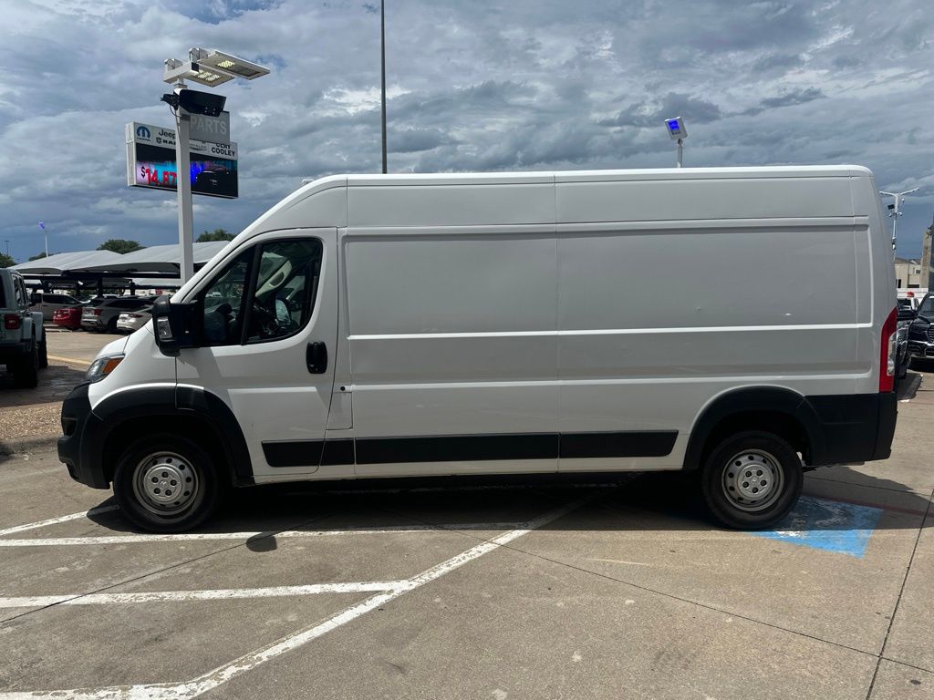 Bright White Clearcoat 2023 RAM ProMaster 2500 159 High Roof Cargo Van FWD Van Front-Wheel Drive 9-Speed Automatic