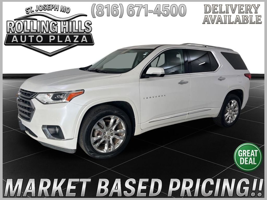Pear 2018 Chevrolet Traverse High Country AWD SUV / Crossover Four-Wheel Drive 9-Speed Automatic