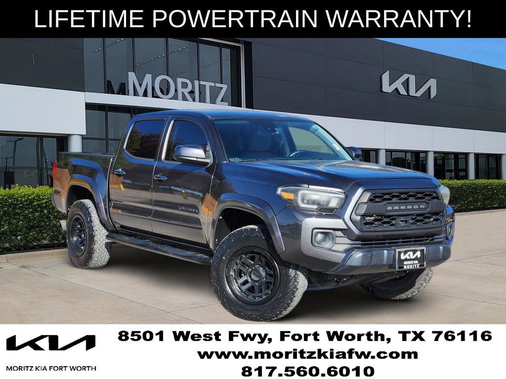 Magnetic Gray Metallic 2018 Toyota Tacoma Pickup Truck Four-Wheel Drive 6-Speed Automatic