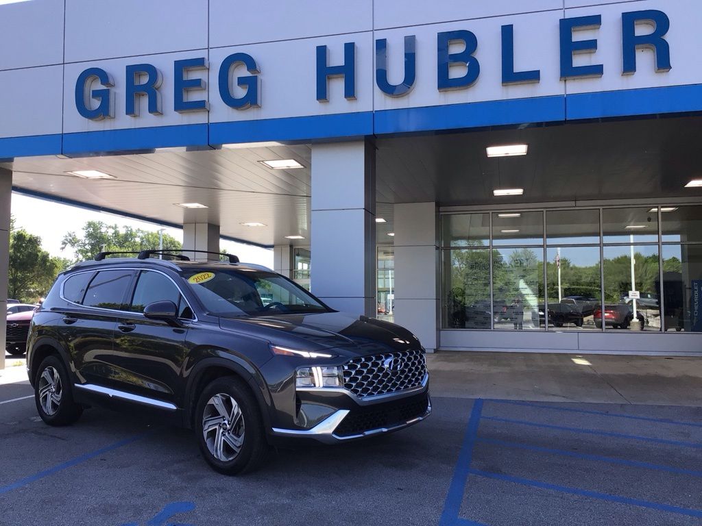 Portofino Gray 2022 Hyundai Santa Fe SEL FWD SUV / Crossover Front-Wheel Drive 8-Speed Automatic