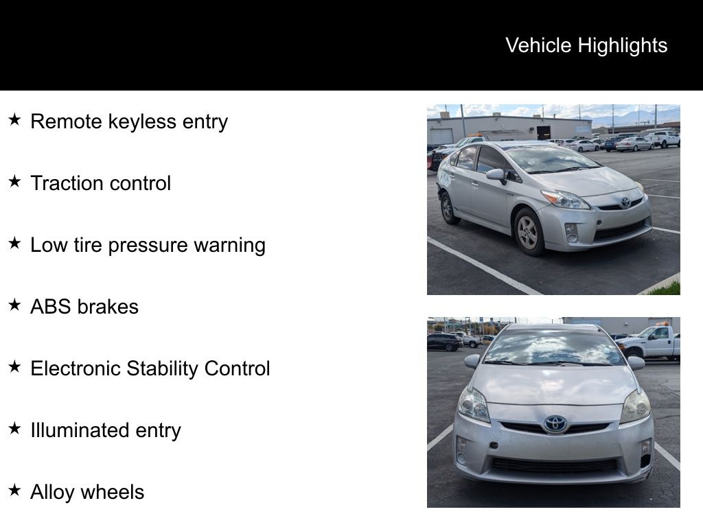 2011 Toyota Prius One 6