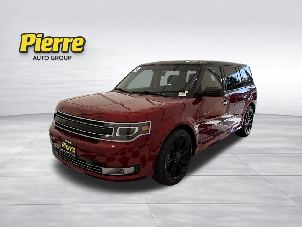 Ruby Red Metallic 2018 Ford Flex SUV / Crossover All-Wheel Drive 6-Speed Automatic