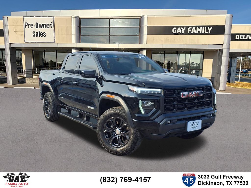 Onyx Black 2024 GMC Canyon Pickup Truck 4X2 8-Speed Automatic