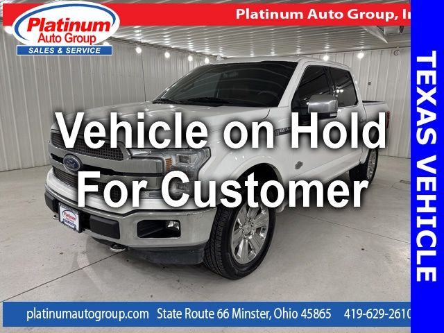 Star White Metallic Tri-Coat 2020 Ford F-150 King Ranch SuperCrew 4WD Pickup Truck Four-Wheel Drive Automatic