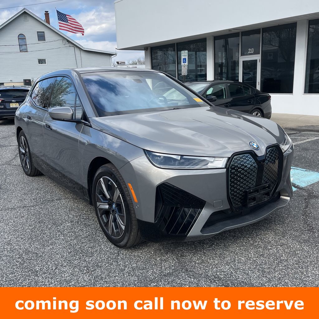 Oxide Gray Metallic 2023 BMW iX xDrive50 AWD SUV / Crossover All-Wheel Drive Automatic