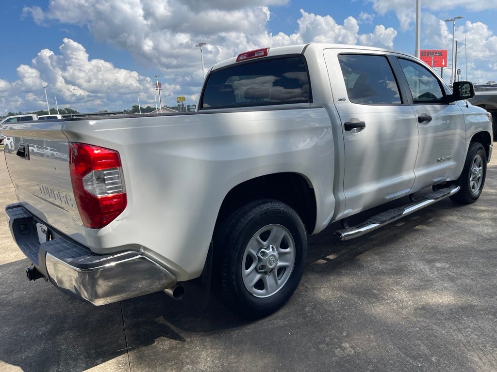 2019 Toyota Tundra SR5 White at Texan Dodge Chrysler Jeep Ram