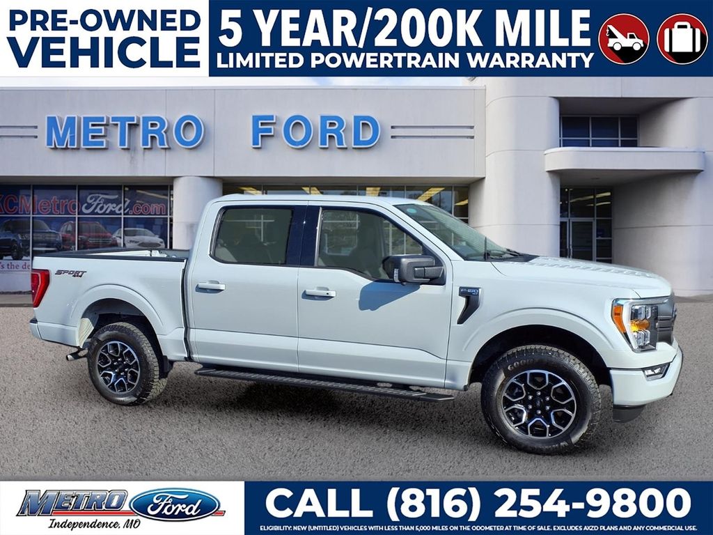 Certified 2023 Ford F-150 XLT with VIN 1FTFW1E89PFC15560 for sale in Kansas City