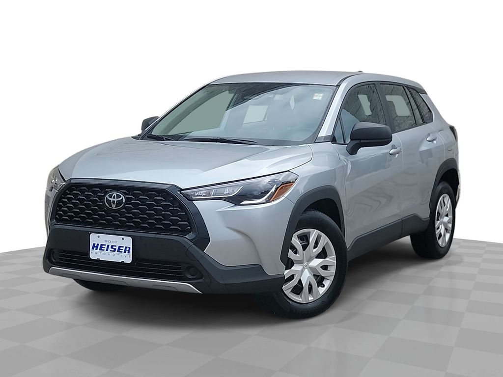 Silver 2024 Toyota Corolla Cross SUV / Crossover All-Wheel Drive Continuously Variable Transmission