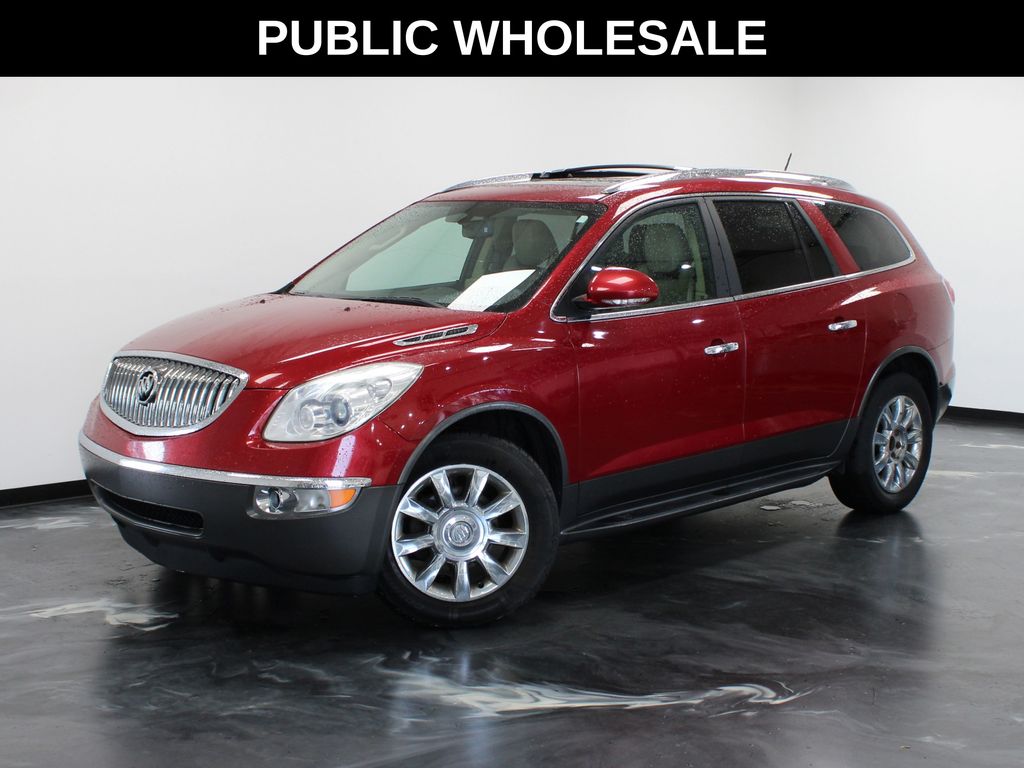 Crystal Red Tintcoat 2012 Buick Enclave SUV / Crossover Front-Wheel Drive 6-Speed Automatic