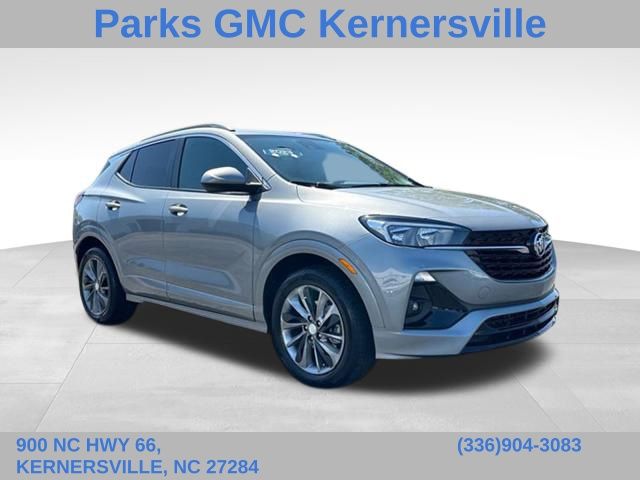 Gray Metallic 2023 Buick Encore GX SUV / Crossover Front-Wheel Drive Continuously Variable Transmission