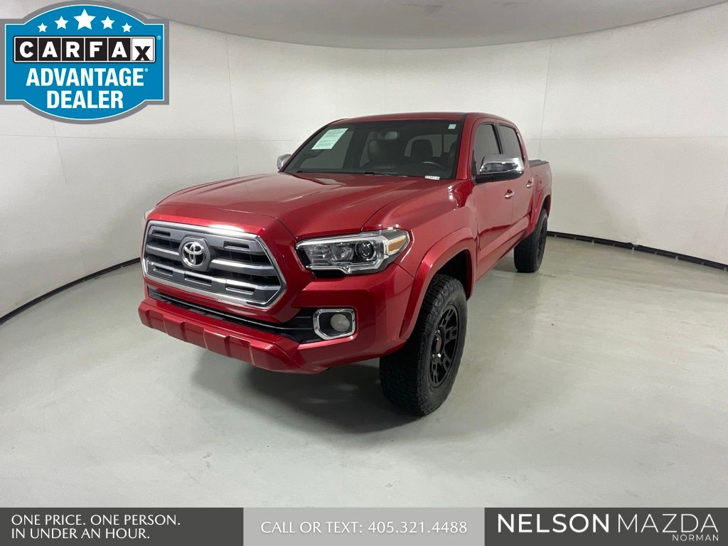 Barcelona Red Metallic 2017 Toyota Tacoma Pickup Truck Four-Wheel Drive 6-Speed Automatic