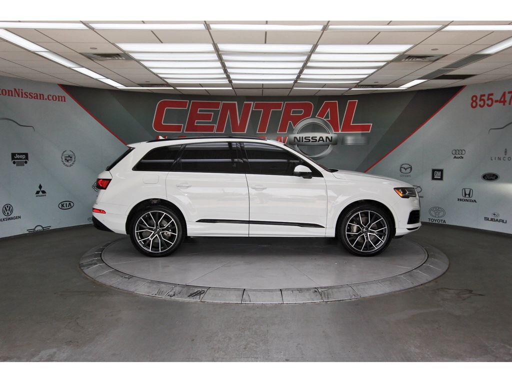 2023 Audi Q7 55 Premium Plus White at Classic Elite Chevrolet Sugar Land