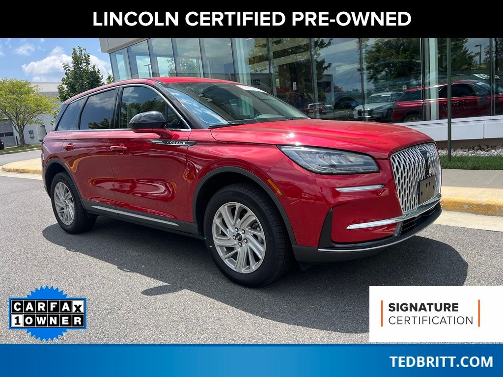 Red 2025 Lincoln Corsair SUV / Crossover All-Wheel Drive 8-Speed Automatic