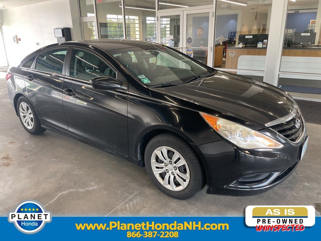Phantom Black Metallic 2011 Hyundai Sonata GLS FWD Sedan Front-Wheel Drive 6-Speed Automatic