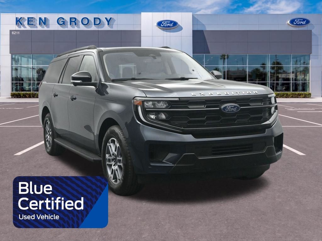 Blue Metallic 2025 Ford Expedition MAX Active RWD SUV / Crossover 4X2 Automatic