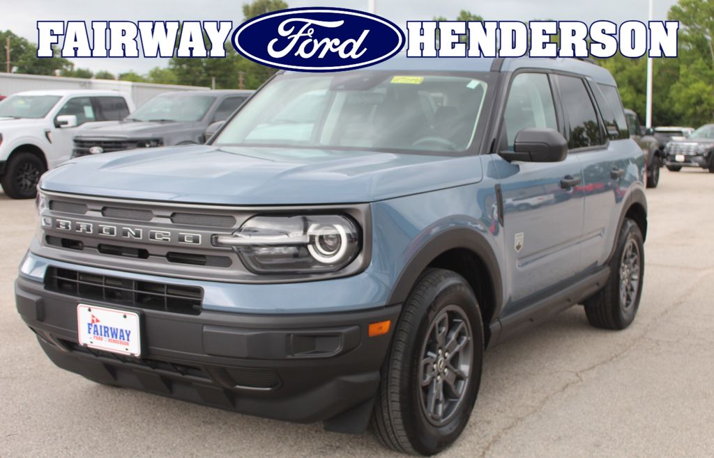 Blue (Azure Gray Metallic) 2024 Ford Bronco Sport SUV / Crossover All-Wheel Drive 8-Speed Automatic