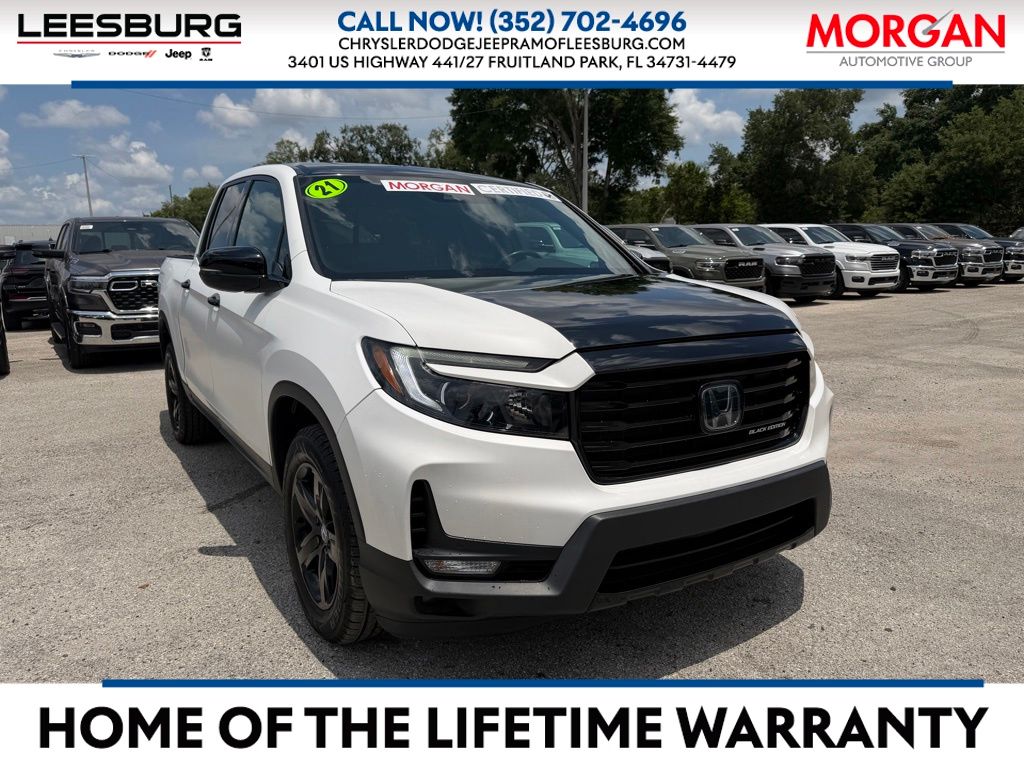 2021 Honda Ridgeline Pickup Truck All-Wheel Drive 9-Speed Automatic