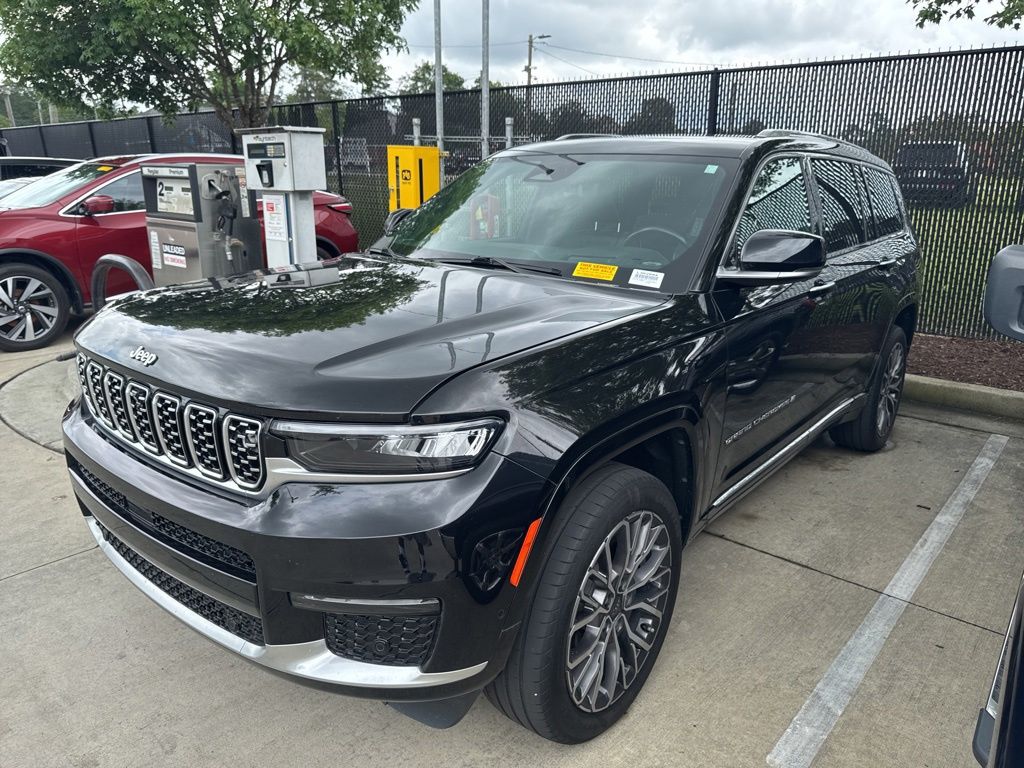 2021 Jeep Grand Cherokee L Summit Diamond Black Crystal Pearlcoat - Jim Hudson Acura - Image 4
