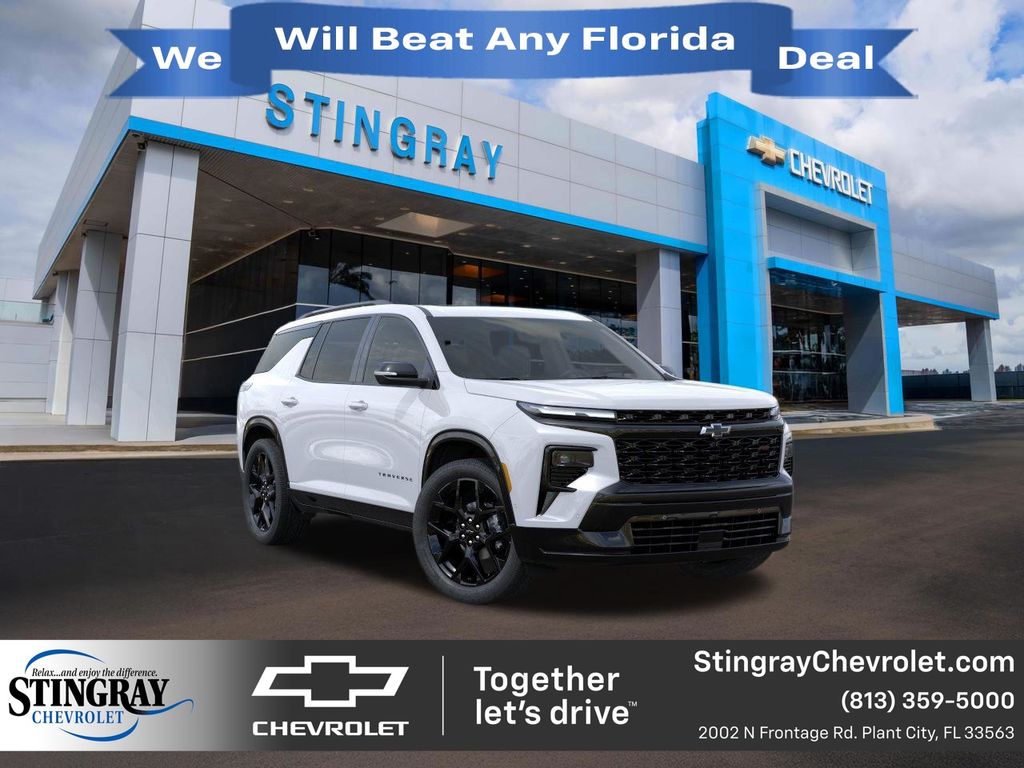 Polar White Tricoat 2026 Chevrolet Traverse SUV / Crossover Four-Wheel Drive 8-Speed Automatic