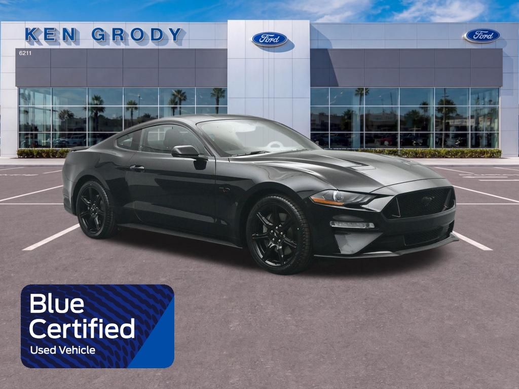 Shadow Black 2019 Ford Mustang Coupe Rear-Wheel Drive Automatic