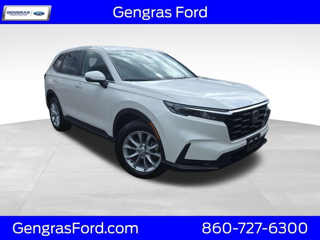 sparkle silver alloy metallic 2025 Honda CR-V EX AWD SUV / Crossover All-Wheel Drive Continuously Variable Transmission