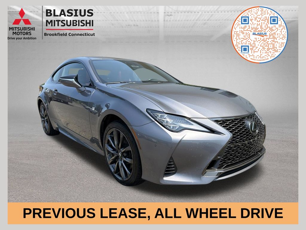 Gray Pearl 2019 Lexus RC Coupe All-Wheel Drive 6-Speed Automatic