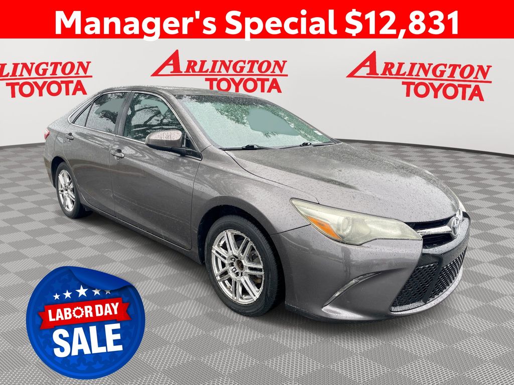 Predawn Gray Mica 2015 Toyota Camry Sedan Front-Wheel Drive 6-Speed Automatic