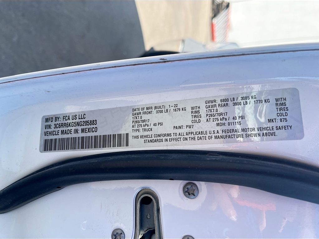 Used 2022 White Ram Tradesman image 28