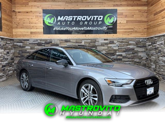 Gray Metallic 2021 Audi A6 quattro Sport Premium 45 TFSI AWD Sedan All-Wheel Drive 7-Speed Automatic
