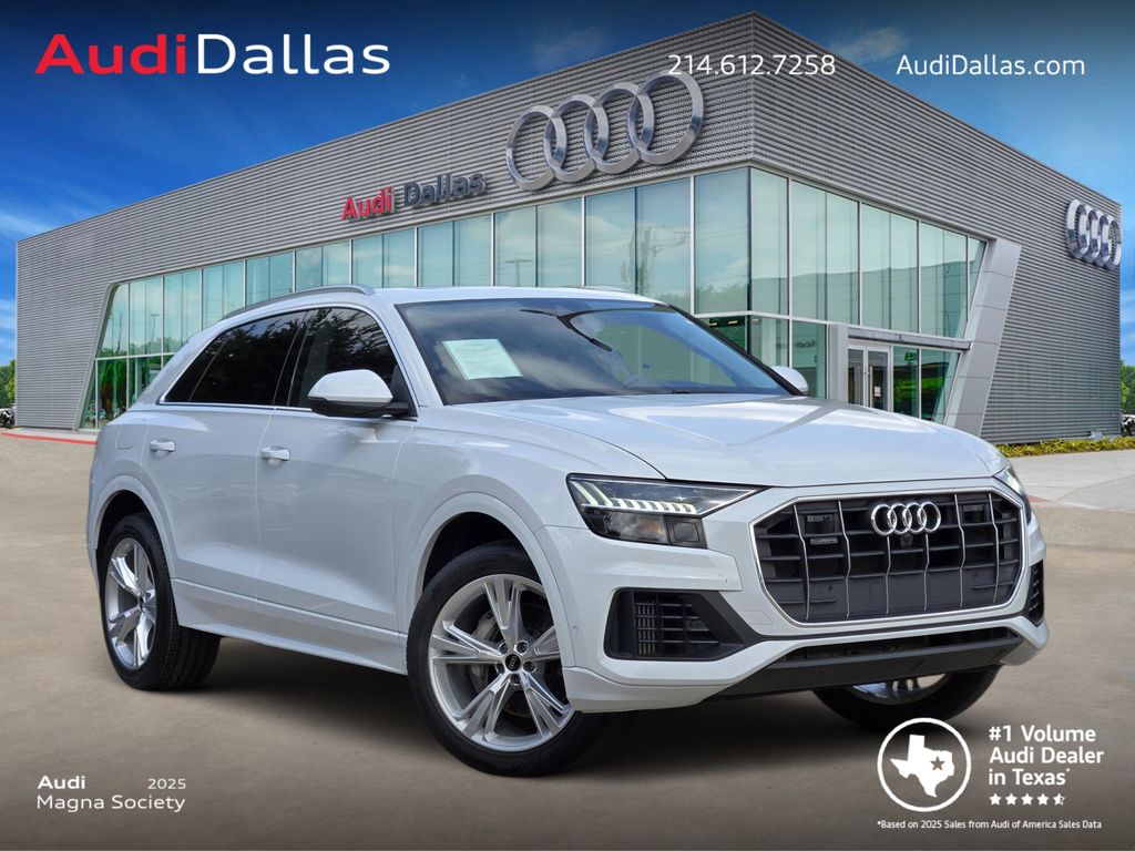 used 2023 Audi Q8 car, priced at $52,991