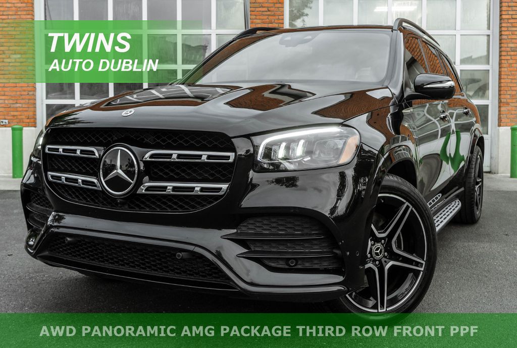 Black 2022 Mercedes-Benz GLS 450 4MATIC SUV / Crossover All-Wheel Drive 9-Speed Automatic