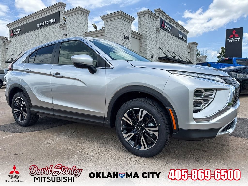 Silver Metallic 2026 Mitsubishi Eclipse Cross SUV / Crossover All-Wheel Drive Continuously Variable Transmission