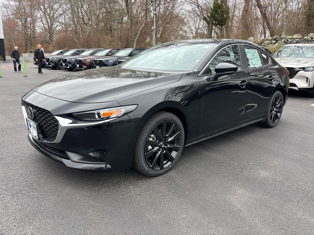 Jet Black Mica 2026 Mazda MAZDA3 2.5 S Select Sport FWD Sedan Front-Wheel Drive 6-Speed Automatic