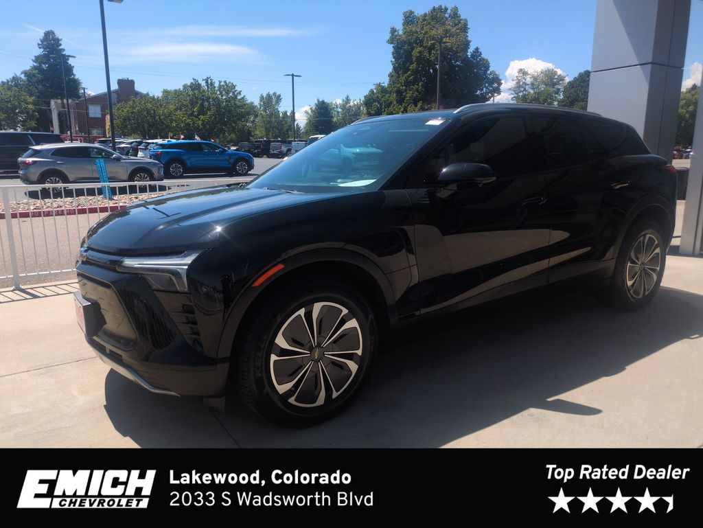 Black 2024 Chevrolet Blazer EV SUV / Crossover All-Wheel Drive 1-Speed Automatic