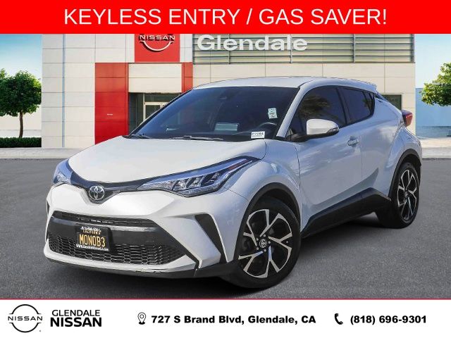White (Blizzard Pearl) 2021 Toyota C-HR XLE FWD SUV / Crossover Front-Wheel Drive Continuously Variable Transmission