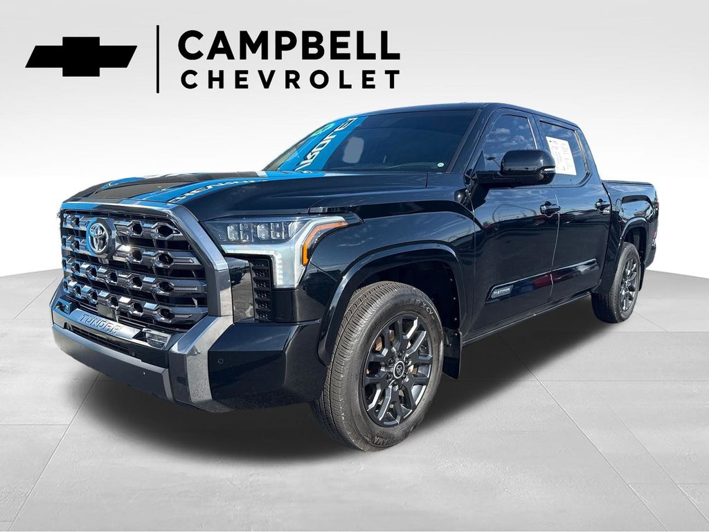 Midnight Black Metallic 2024 Toyota Tundra Pickup Truck 4X2 Automatic