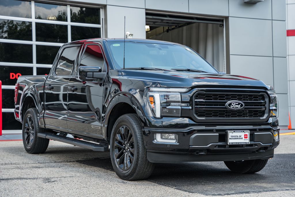 Agate Black Metallic 2024 Ford F-150 Pickup Truck Four-Wheel Drive Automatic