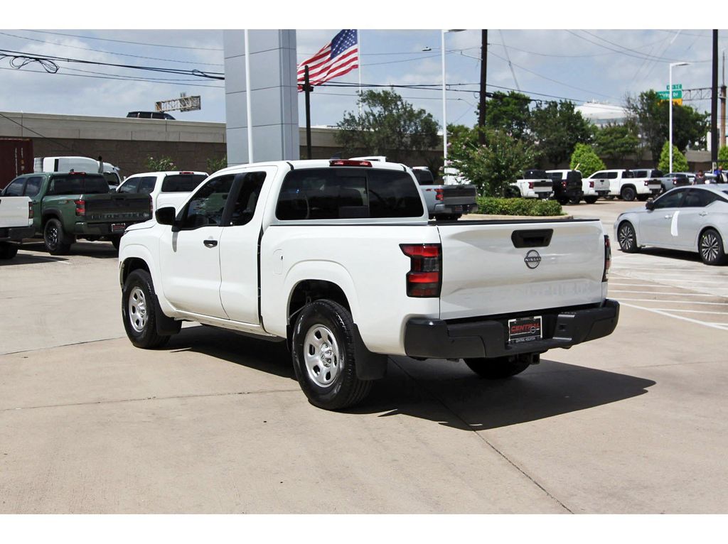 2026 Nissan Frontier S White at South Houston Nissan