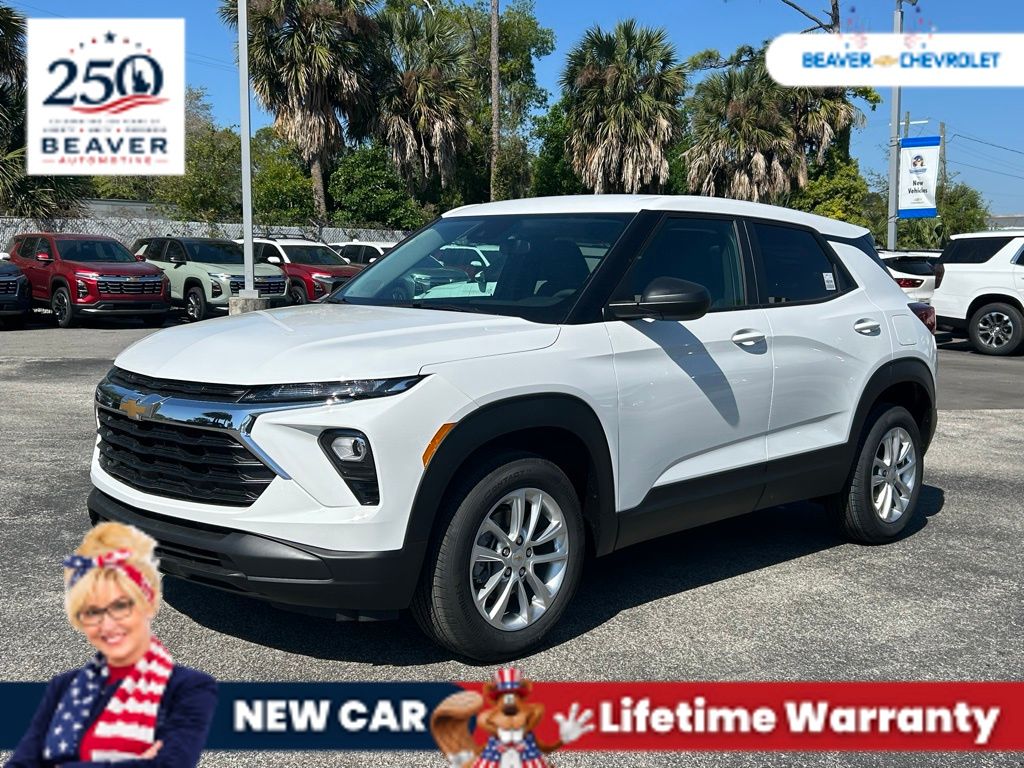 Summit White 2026 Chevrolet Trailblazer SUV / Crossover Four-Wheel Drive 9-Speed Automatic