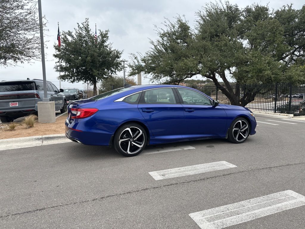 Used Car 2021 Honda Accord  Sport Special Edition For Sale Under $25,000 In Austin, Texas