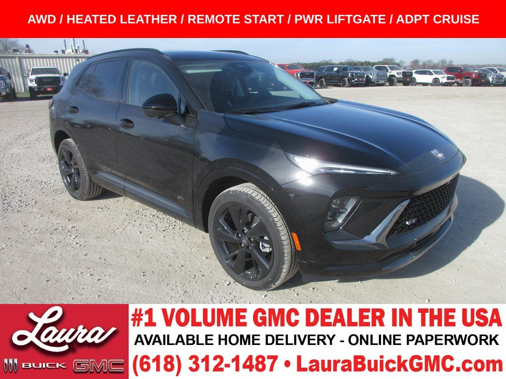 Black (Ebony Twilight Metallic) 2026 Buick Envision SUV / Crossover All-Wheel Drive 9-Speed Automatic