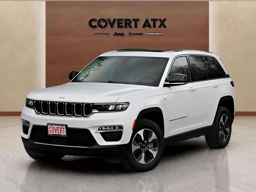 Bright White Clearcoat 2022 Jeep Grand Cherokee 4xe 4WD SUV / Crossover Four-Wheel Drive 8-Speed Automatic