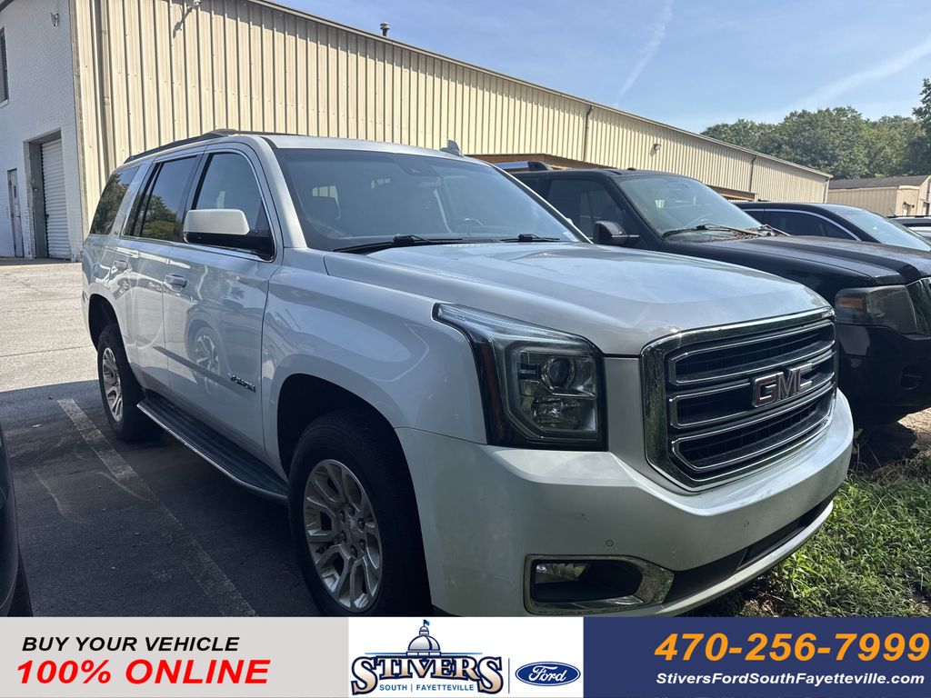 Summit White 2018 GMC Yukon SUV / Crossover Four-Wheel Drive 6-Speed Automatic Overdrive