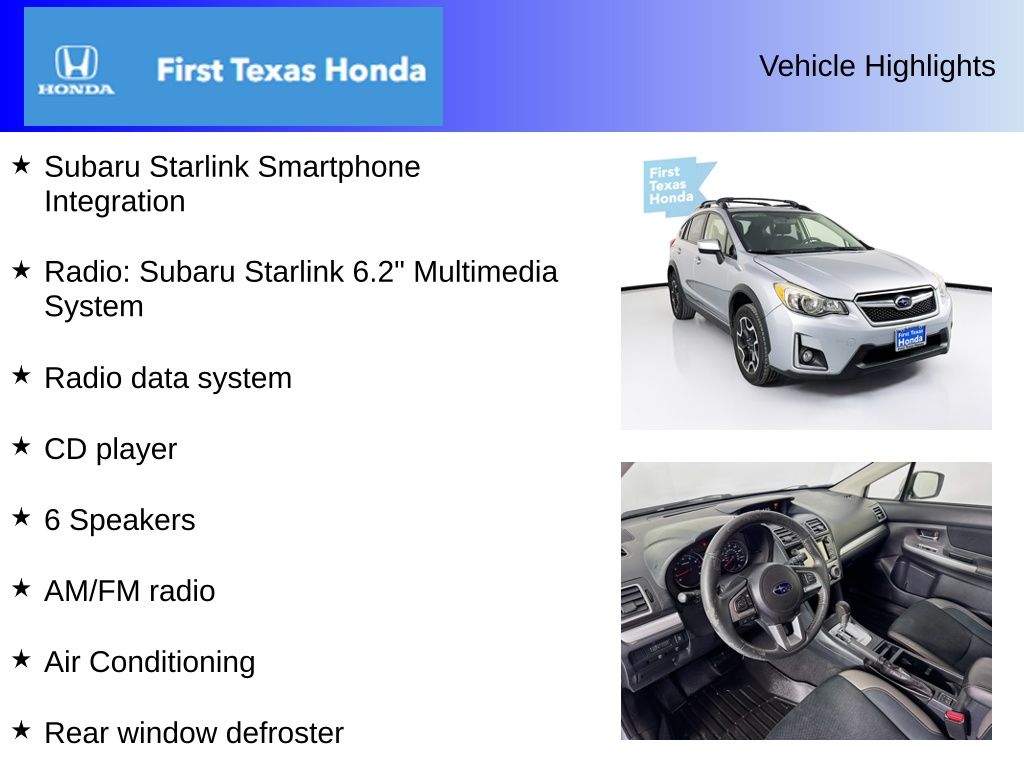 Used Car 2017 Subaru Crosstrek  2.0i Premium For Sale Under $12,000 In Austin, Texas