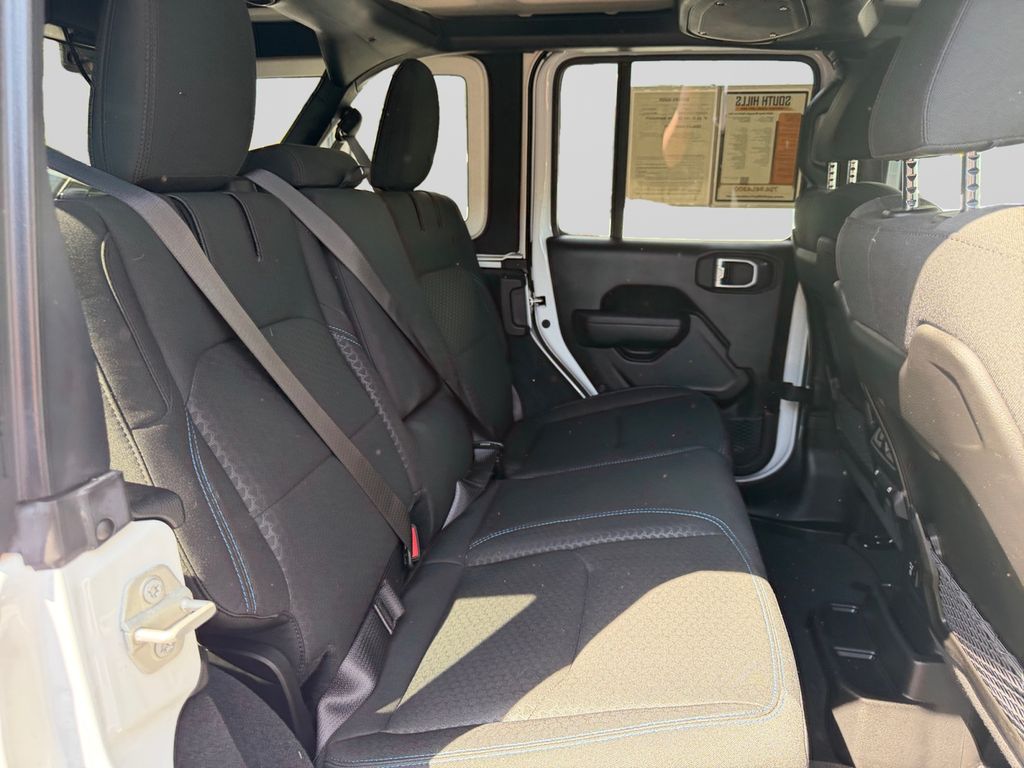 2024 Jeep Wrangler Rubicon 4xe White at Klick Lewis Buick Chevrolet